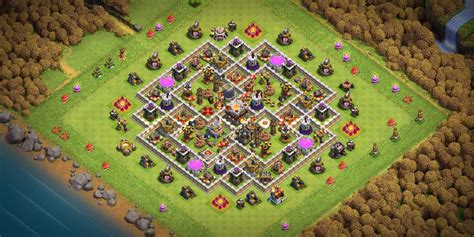 coc th11 best defense base.